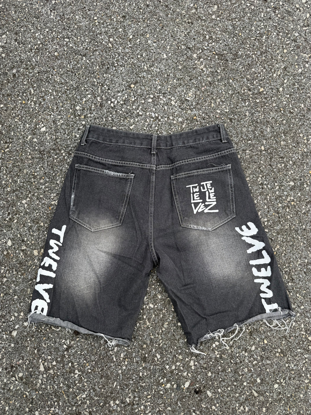 The Ashy black K1 Jorts v1