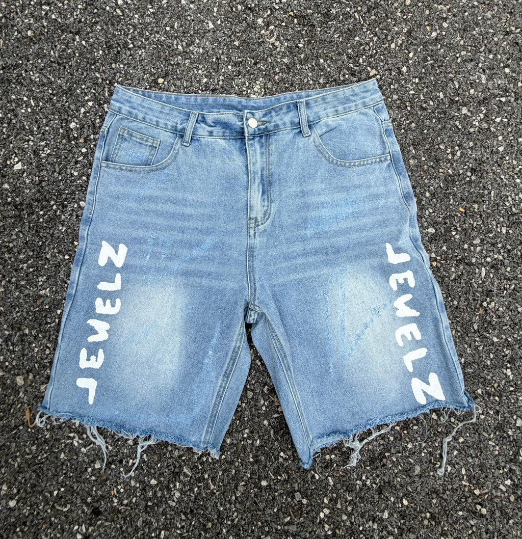 The Ashy Blue K1 Jorts v1