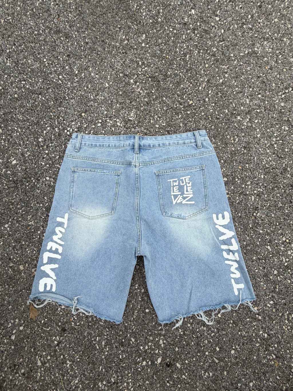 The Ashy Blue K1 Jorts v1
