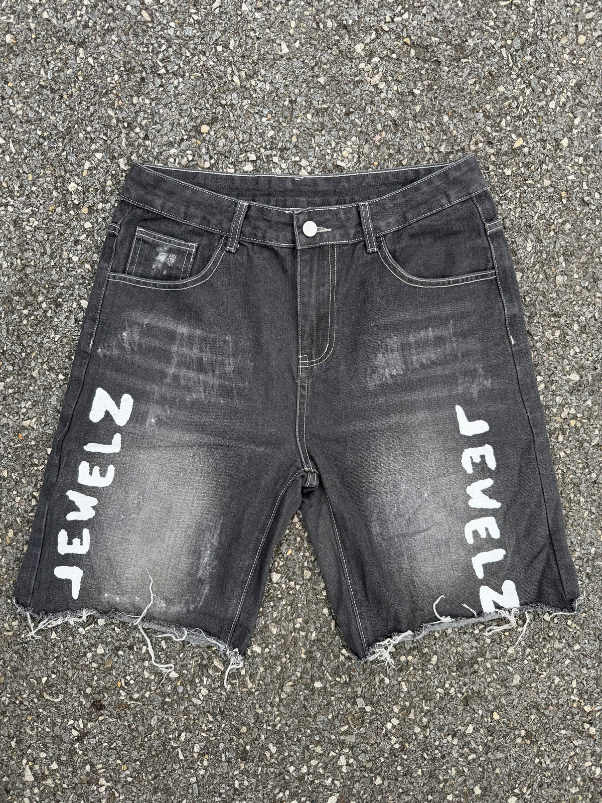 The Ashy black K1 Jorts v1